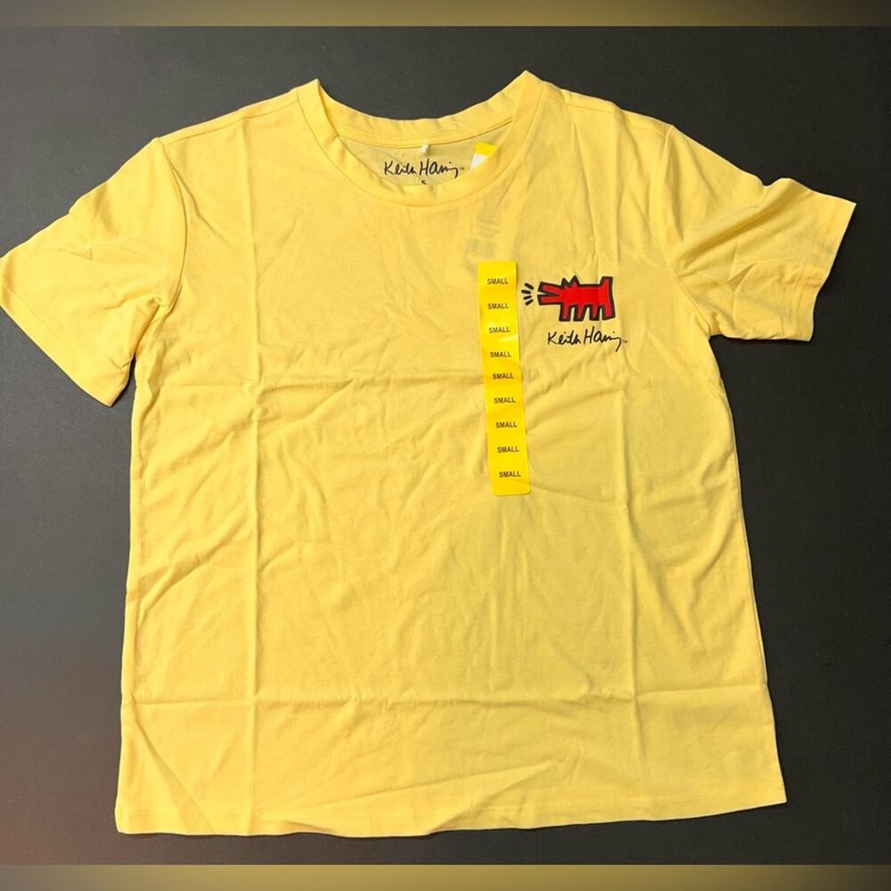 NWT Keith Haring Unisex Cotton Tee W S / M XS